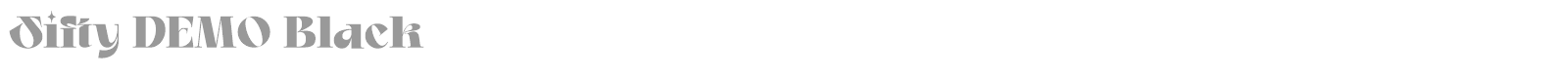 Sifty font preview